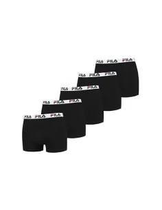 Pack De 5 Boxers Fila Negro | Ofertas de pádel